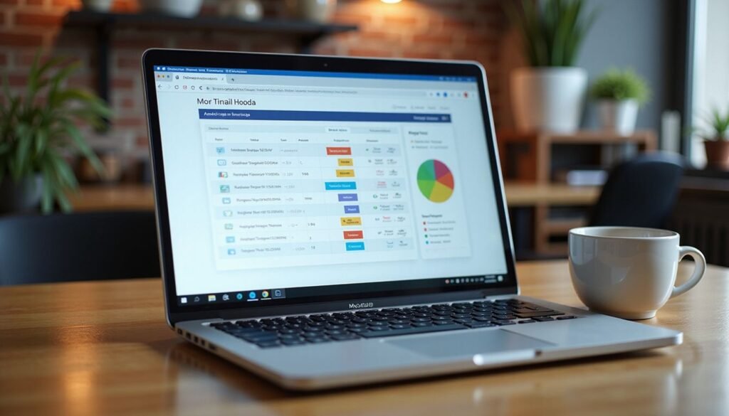 Comparación de tabla de proveedores de iptv prueba en laptop